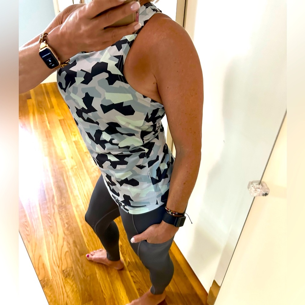 Saysky Camo Combat Singlet in white - Picture 2 of 6